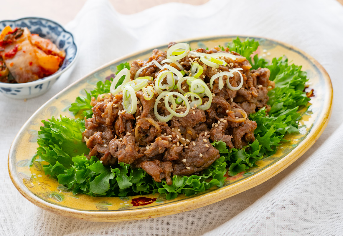 漬け込んで味わい豊か『プルコギ』