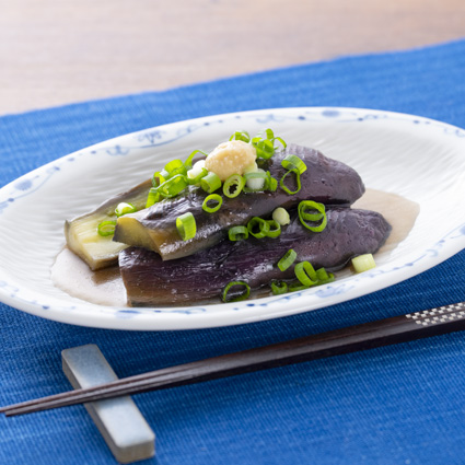 電⼦レンジでかんたんトロトロ！『レンチン・ナスの煮浸し』